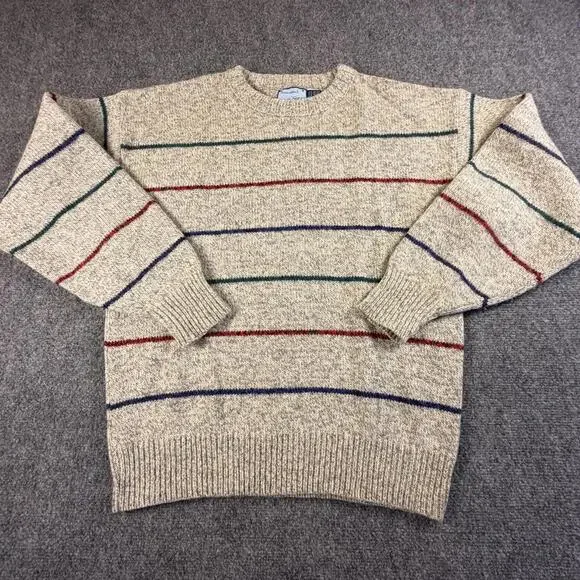 Feldmaster Wool Blend Striped Sweater Medium #1435‎