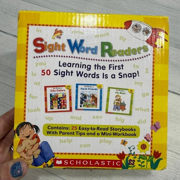 Scholastic Sight Word Readers, Set of 25 easy to read books