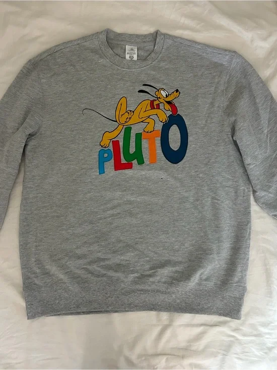 Disney Parks Pluto Sweatshirt XL