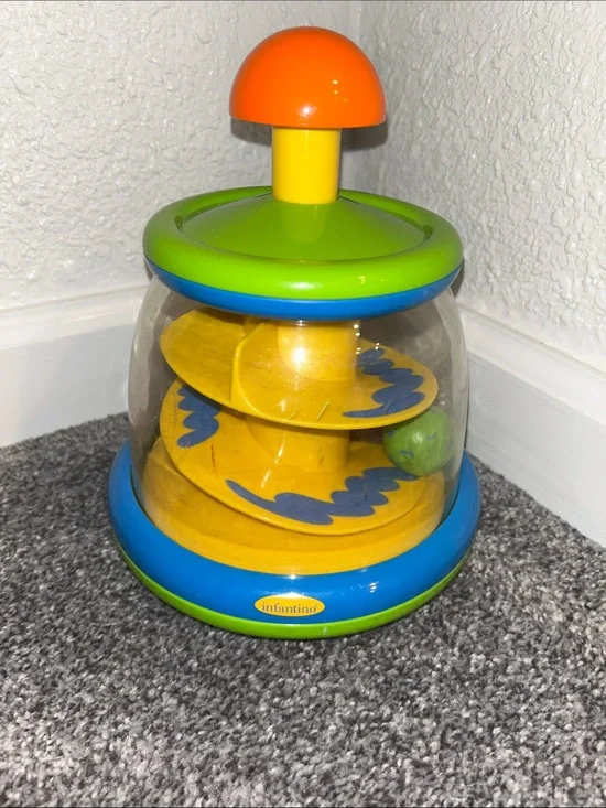 Infantino- Rollabout Ball Popper Toy