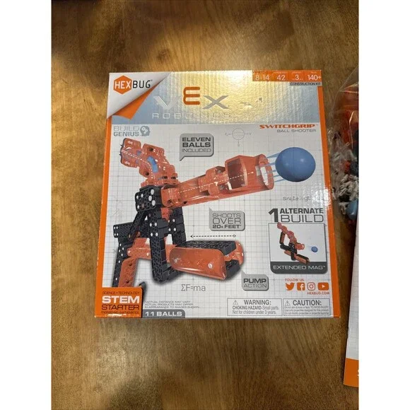 Vex Robotics SwitchGrip Ball Shooter Hexbug STEM New In Box