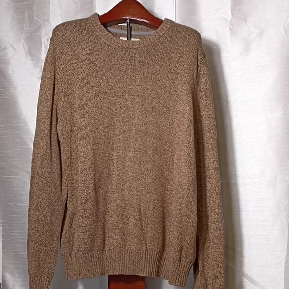 St.‎ John's Bay Tan Crewneck Sweater Size XL