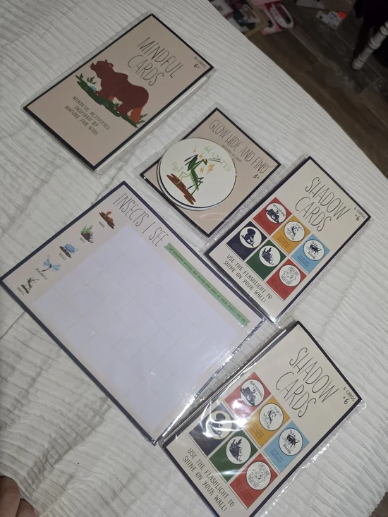 Mindful Cards and Shadow Cards Activity Set - Neutral