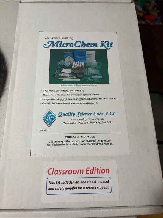 Micro Chem Kit - White Classroom Edition