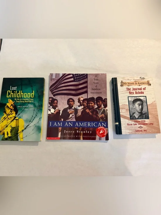 Children’s Books About the WWII Japanese Internment - 3 Books, Grades 4 and up