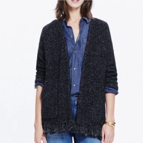 Madewell‎ Memento Fringe Cardigan Sweater S