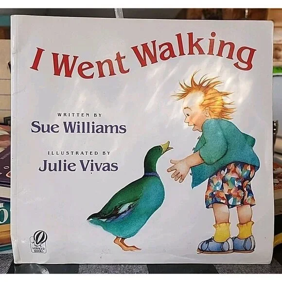 I Went Walking: A Playful Picture Book About a Boy's Stroll with a Parade of...