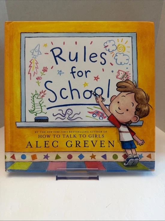 💕5/25💕Rules for School! Kids Book - Yellow Cover