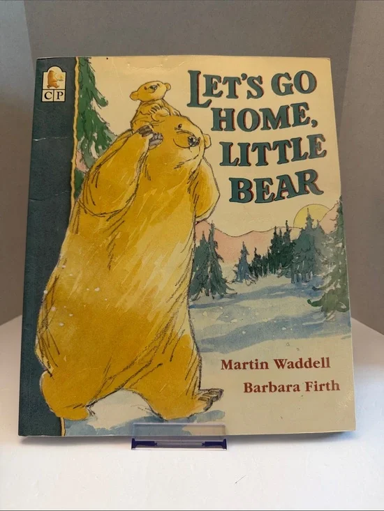 💕5/25💕Let's Go Home, Little Bear - Yellow & Teal Illustrated Children's Book