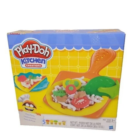 Hasbro Play-Doh Kitchen Creations Pizza Set - Yellow and Green