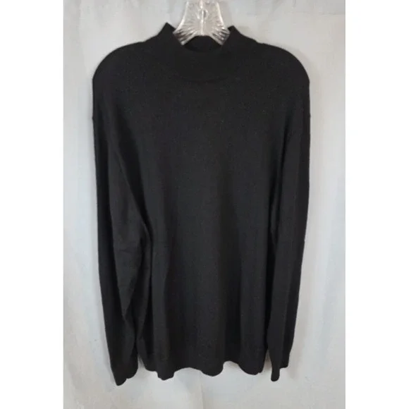 Murano 100% Merino Wool‎ Light Sweater Black 3XT