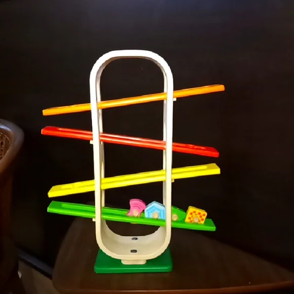 Wonderworld Wood Toy Rolling Rainbow Toddler Developmental Learning