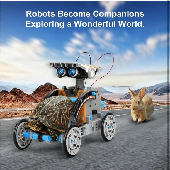 12-in-1‎ Education Solar Robot Toys -DIY Building Science Experiment Kit