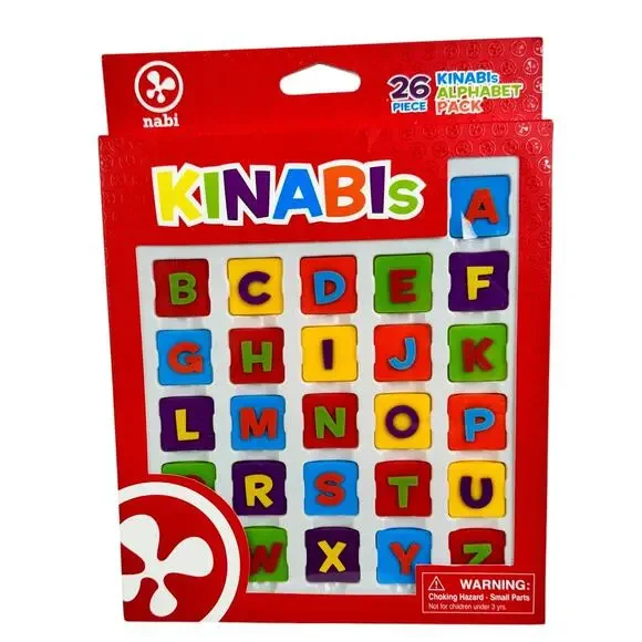 Nabi Fuhu KINABI 26 Piece Alphabet Letter‎ Pack
