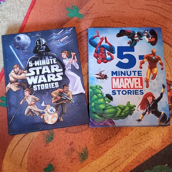 Star‎ Wars and Marvel 5 minute stories