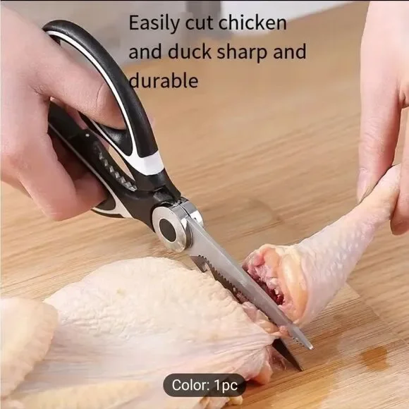 Poultry stainless steel multifunctional scissors