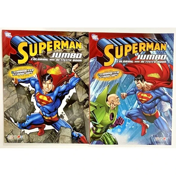 SUPERMAN -‎ Jumbo Coloring & Activity Books Lex Luthor