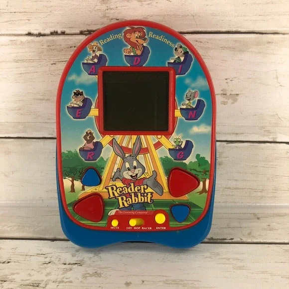 Reader Rabbit Reading Readiness Handheld Electronic Game Techno Source 2002