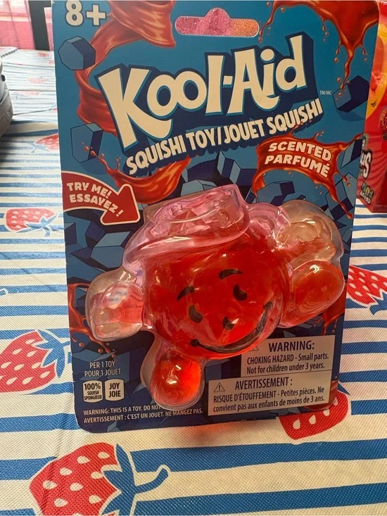 Red Squish Toy – Scented Kids Plush Squishy