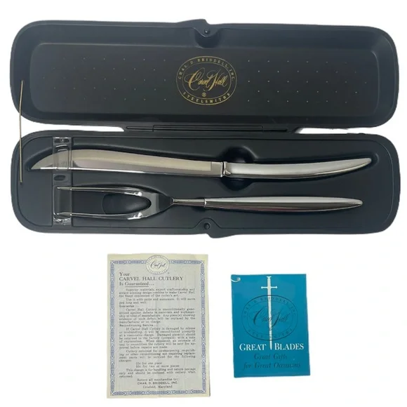 Carvel Hall Cutlery Great Blades Gift Set Chas D Briddell Inc Steelsmiths