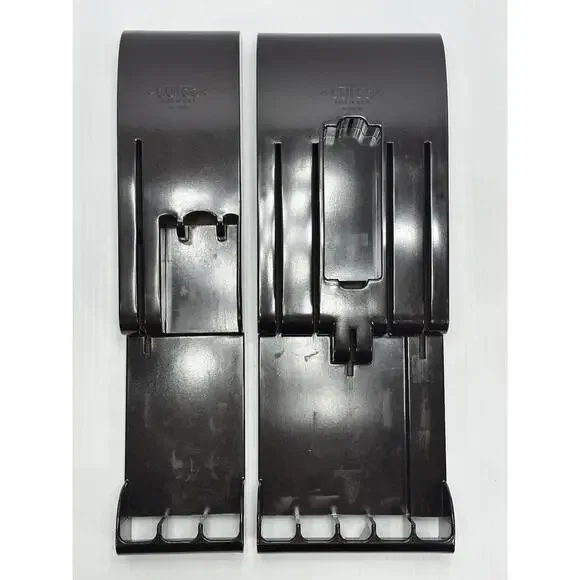 2 Cutco Knife Holder Wall Mount Tray Caddy Storage 6 Slot & 4‎ Slot  Brown