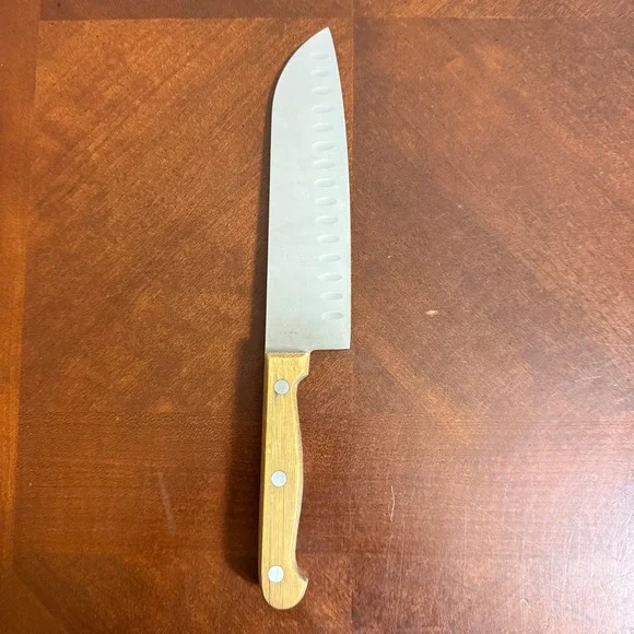 Tramontina Eco-Friendly High Carbon Stainless Steel Santoku Knife‎ 7