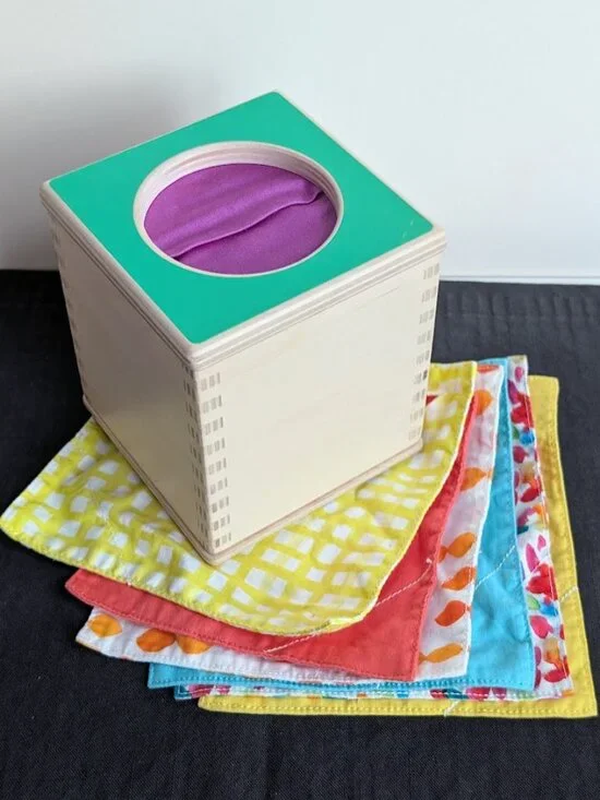 Lovevery Wood Magic tissue box The Senser Play Kit