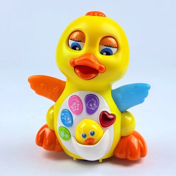 Huile Toys Musical Dancing Duck Interactive‎ Toddler Toy Yellow 808