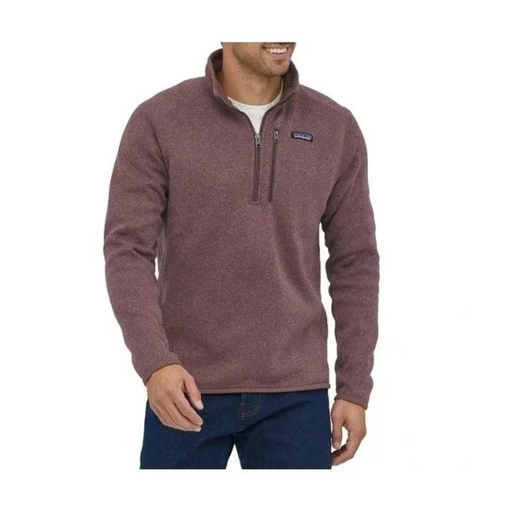 Patagonia‎ Better Sweater 1/4 Zip Pullover Mens XXL Brow Fleece Jacket