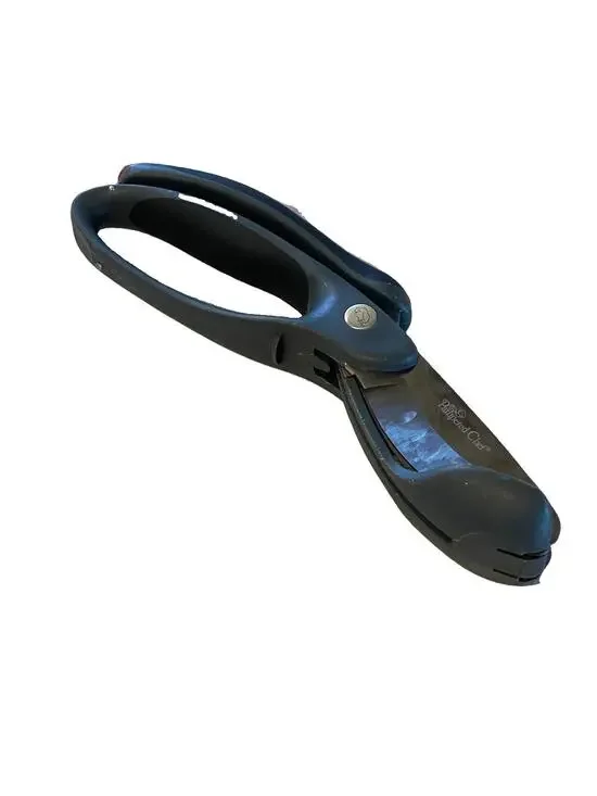 Pampered Chef Kitchen Shears Multi-Purpose Black Stainless Steel( 2582)