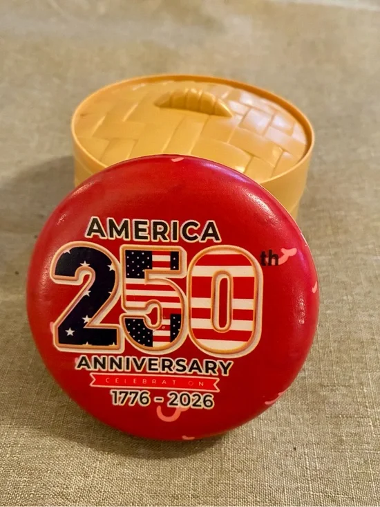 “Happy Birthday America” 250 Bao Bun Squishy Dumpling Collectible Kawaii Eagle
