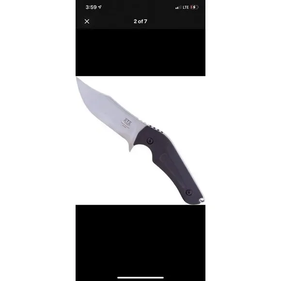Edge Technology Engineering ETEK1704 ETE Full Tang Fixed 3.75