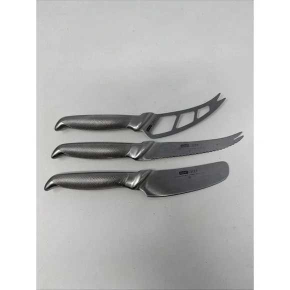 Bodum Chef 3-Piece Charcuterie  Board Cheese And Sausage Knife Set‎