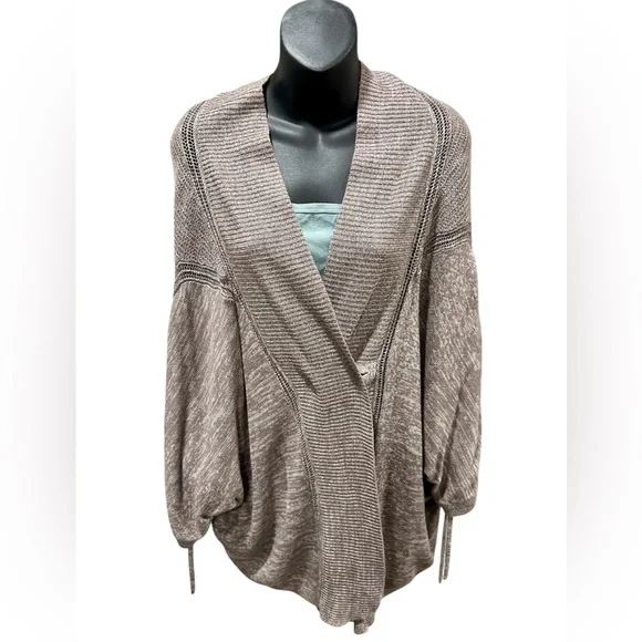 Lululemon Mauve & White Cinched Cardigan XS/S 🥳HOST PICK🥳