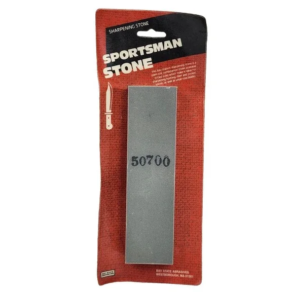 Sportsman Stone Sharpening Stone #50700 Bay State Abrasives 6 5/8