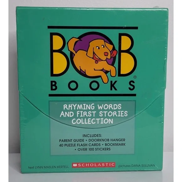 Bob Books Reading Rhyming Words Homeschool PreK Kindergarten First Grade NEW