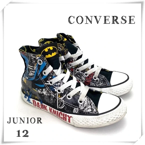 CONVERSE All Star Chuck Taylor Junior Batman Dark knight High top Sneaker