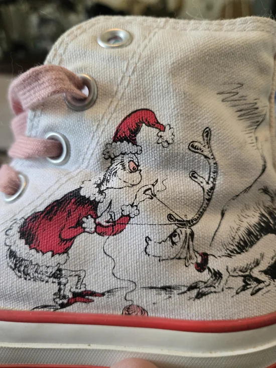 Converse X The Grinch That Stole Christmas, Sz 3.5
