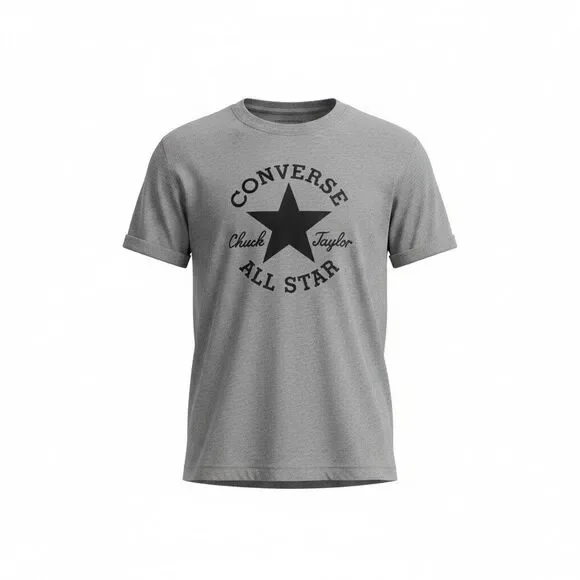 Converse All Star Chuck Taylor Boys T Shirt Gray Sz L NWT