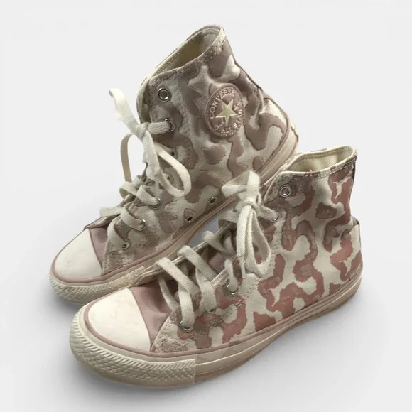 Converse Chuck Taylor All Star Pink Leopard Print‎ Kids US 5 Womens 6.5 EU 37.5