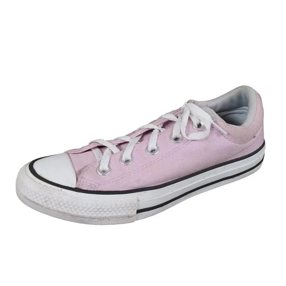 Converse All Star Madison Kids Low Top Sneaker Size 4 Casual Play‎ Pink Canvas