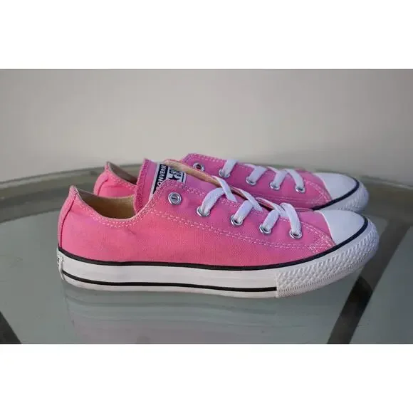 Converse Chuck Taylor All Star Ox 3J238 Pink Girl Shoe Canvas Low Top Youth sz 3
