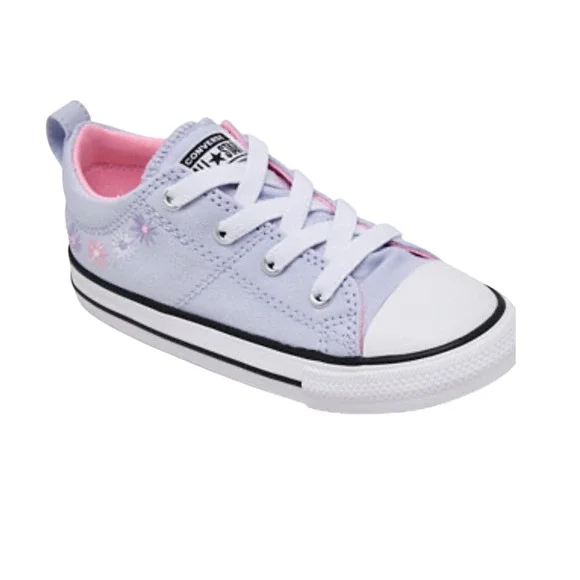 Converse Chuck Taylor Madison Ox Blueberry‎ Ice Floral Low Top Toddler Size 6