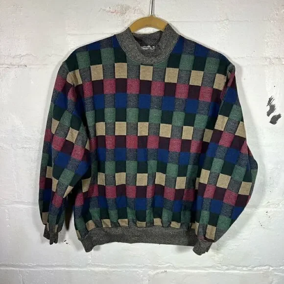Vintage Patchwork Sweater