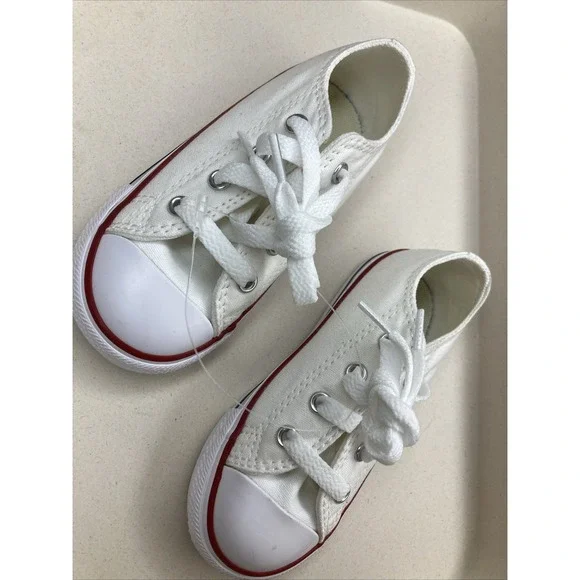 Unisex Toddler Converse Chuck Taylor All Star Classic Optical White Size 7 7J256