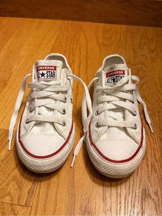 Converse Youth Sneakers White Unisex Kids Size 12.5