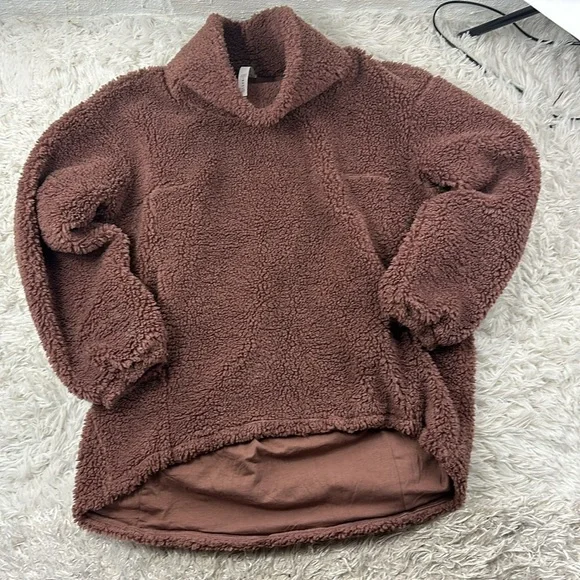 Lululemon Warmth Restore Long Pullover Smoky Topaz