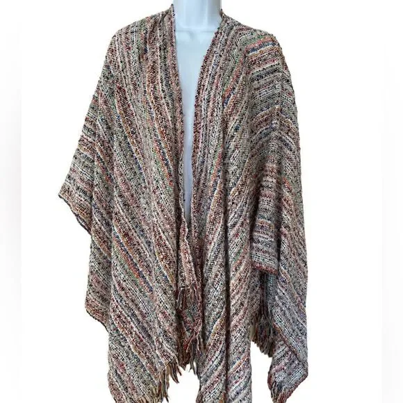 Multi Colored Sweater Wrap
