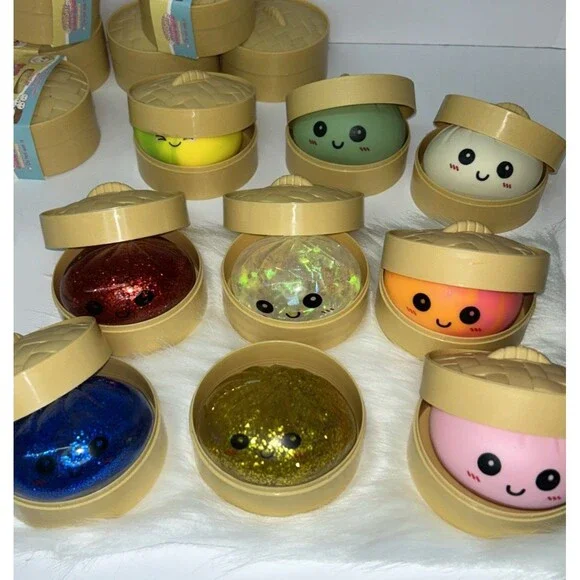 Viral Squishy Dumplin Lot Of 3 Random