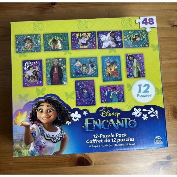 Disney Encanto Puzzles‎ 12-Pack 48 Pieces New Sealed